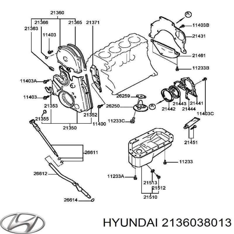 2136038013 Hyundai/Kia 
