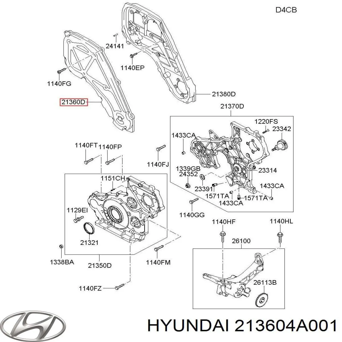  213604A001 Hyundai/Kia