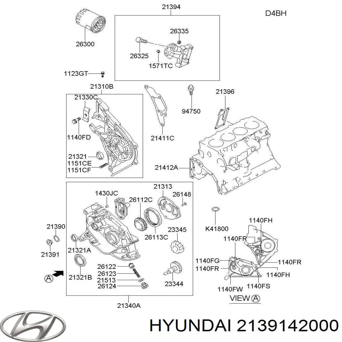 2139142000 Hyundai/Kia 