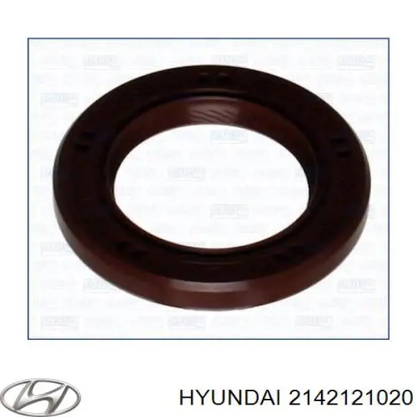 Сальник коленвала двигуна, передній Hyundai/Kia 2142121020 ціна, від 2.96 USD