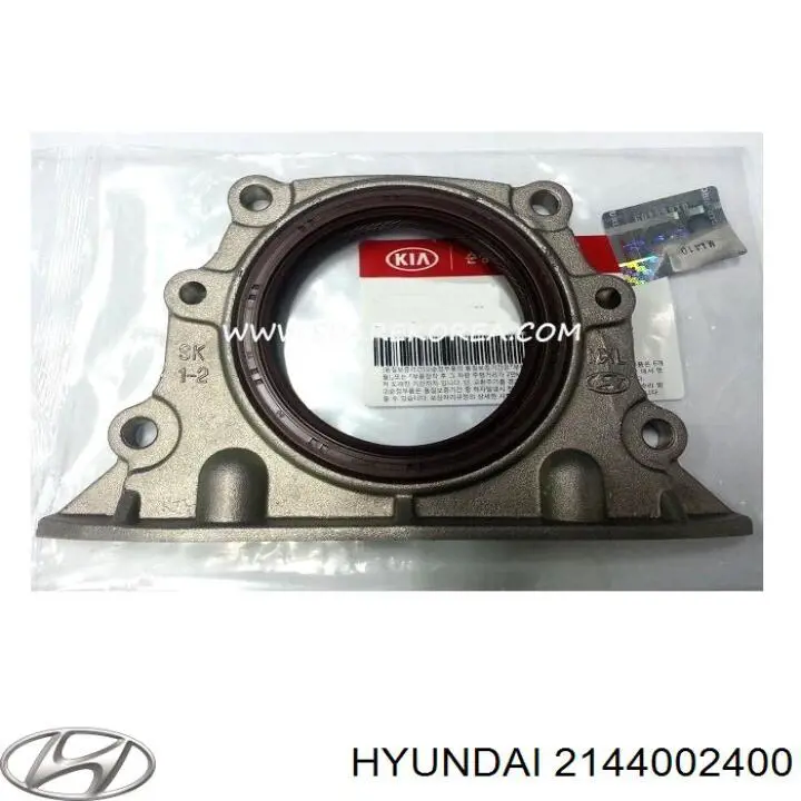 Сальник колінвала двигуна, задній Hyundai/Kia 2144002400 ціна, від 37.08 USD