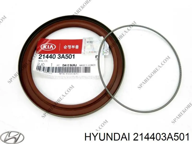 214403A501 Hyundai/Kia Сальник коленвала корінний