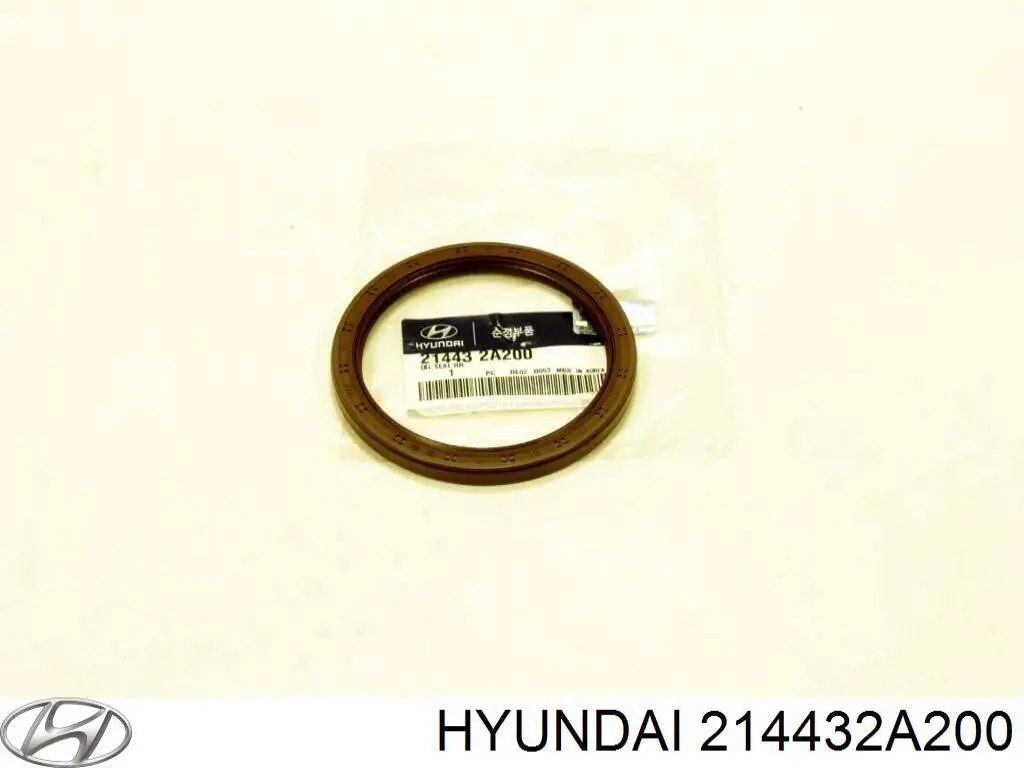 Купити 214432A200 Hyundai/Kia Сальник колінвала задній