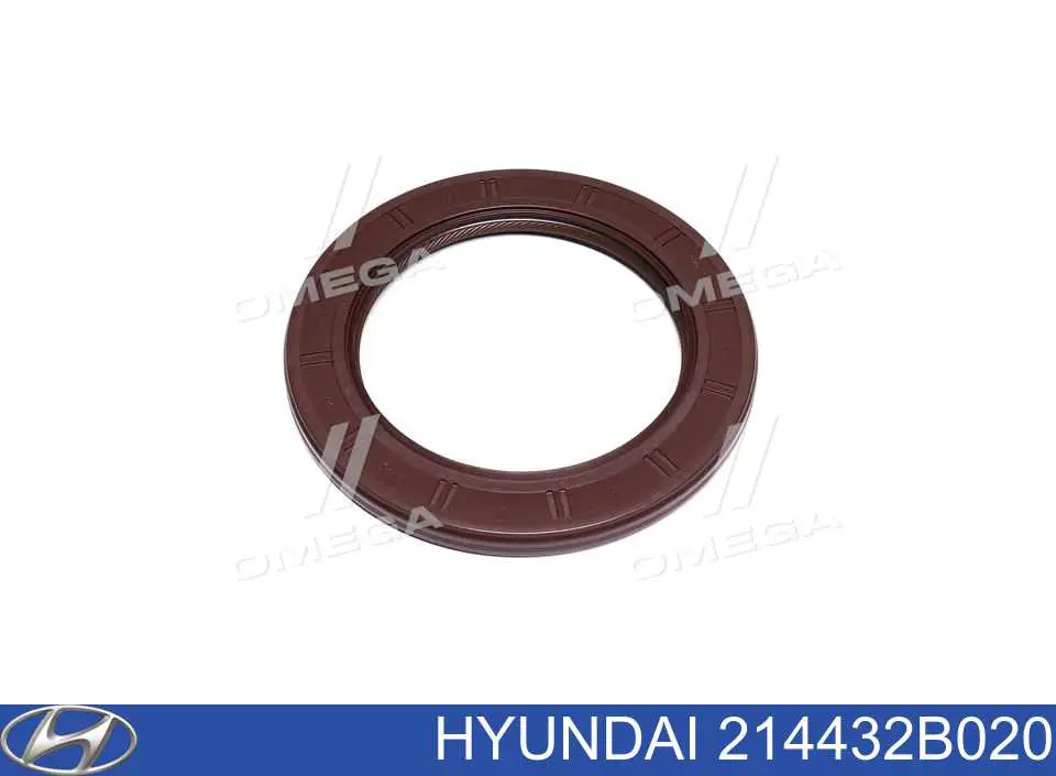 Сальник колінвала двигуна, задній Hyundai/Kia 214432B020 ціна, від 7.57 USD