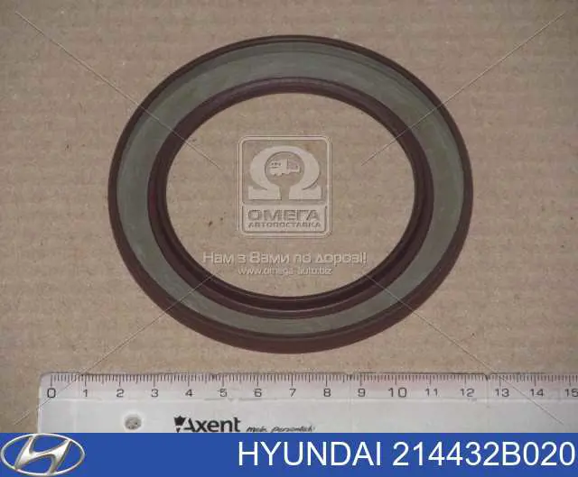 Сальник колінвала задній 214432B020 Hyundai/Kia