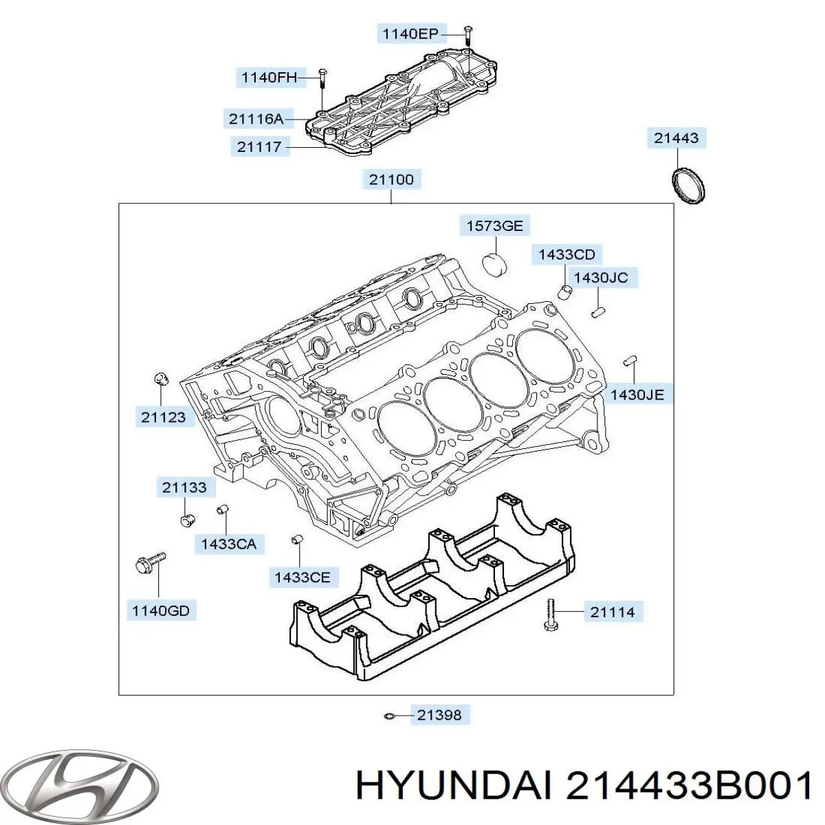 214433B001 Hyundai/Kia