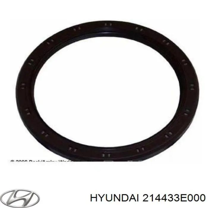 214433E000 Hyundai/Kia Сальник коленвала корінний