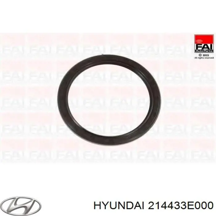 Сальник колінвала двигуна, задній Hyundai/Kia 214433E000 ціна, від 10.37 USD