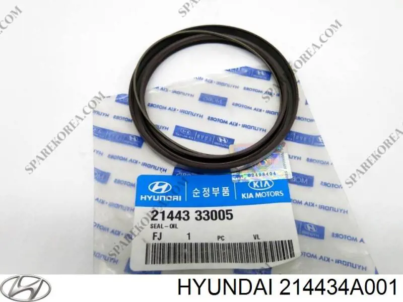 Купити 214434A001 Hyundai/Kia Сальник колінвала задній
