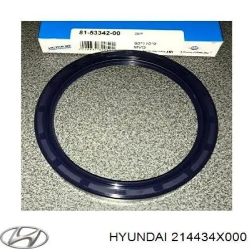 Купити 214434X000 Hyundai/Kia Сальник колінвала задній