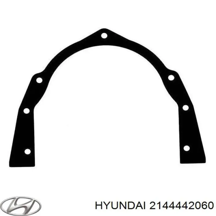 Прокладка колінвалу двигуна, задня Hyundai Terracan (HP) (Хендай Терракан)