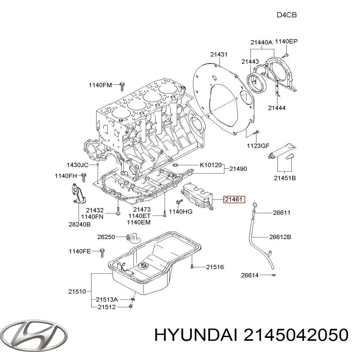  Hyundai/Kia 2145042050 ціна, від 43.93 USD
