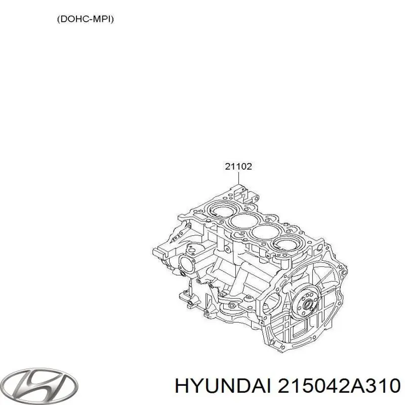 Купити 215042A310 Hyundai/Kia 