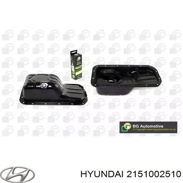 Піддон масляний картера двигуна 2151002510 Hyundai/Kia