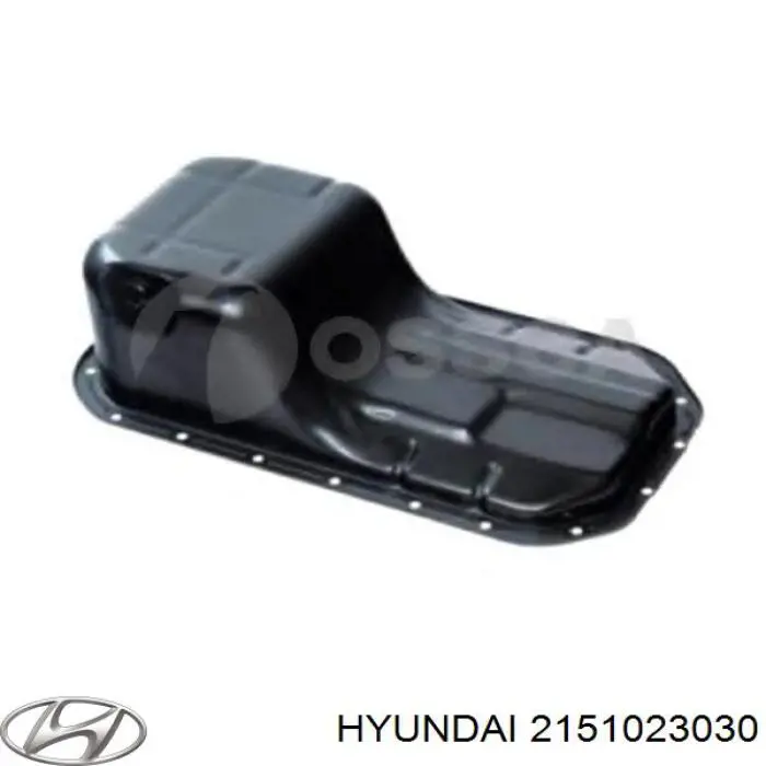 Піддон масляний картера двигуна Hyundai Lantra 2 (Хендай Лантра)