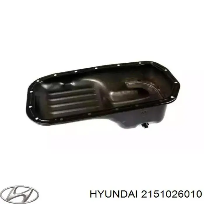 Піддон масляний картера двигуна 2151026010 Hyundai/Kia