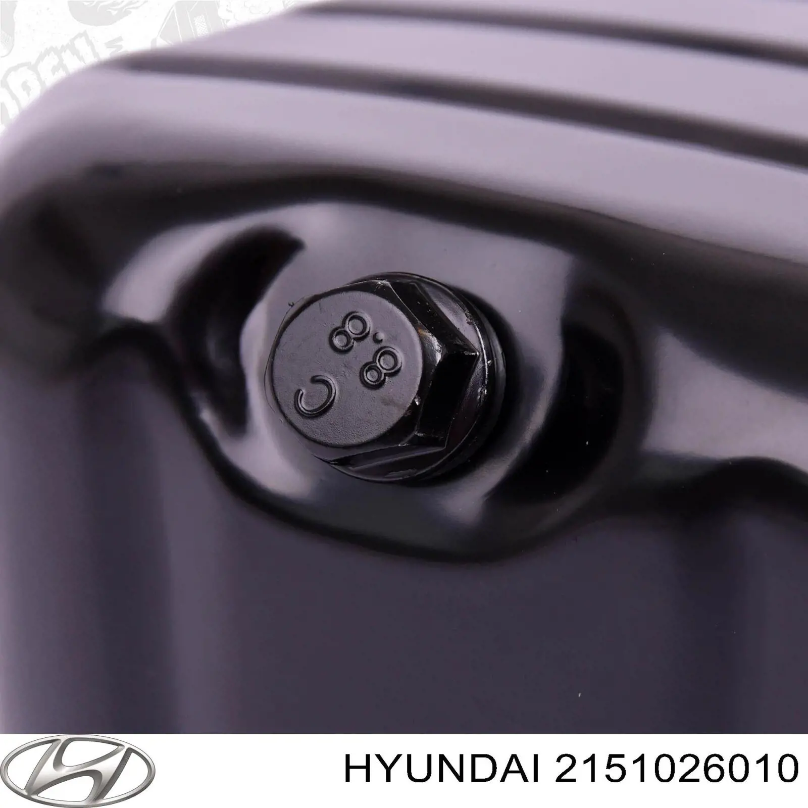 Піддон масляний картера двигуна Hyundai/Kia 2151026010