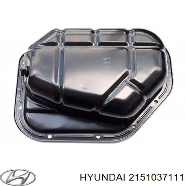 2151037111 Hyundai/Kia піддон масляний картера двигуна