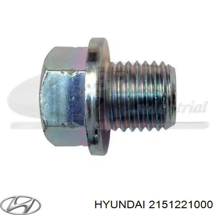 2151221000 Hyundai/Kia пробка піддона двигуна