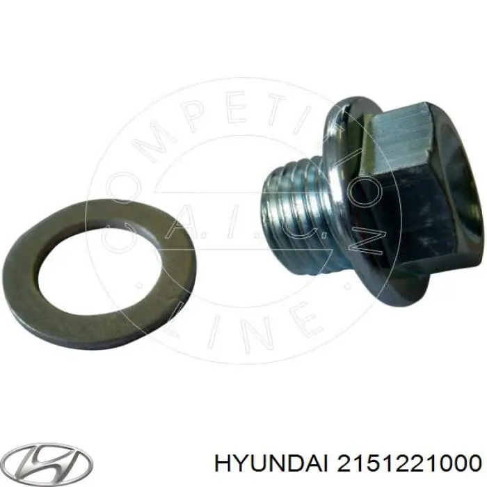 Купити 2151221000 Hyundai/Kia Пробка піддона двигуна