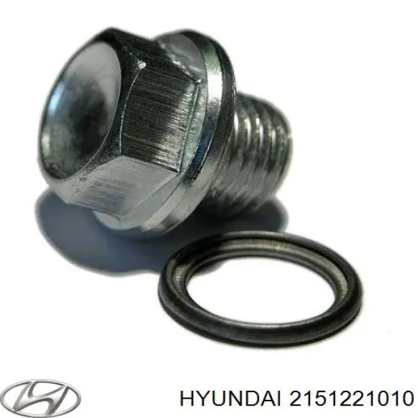 Пробка піддона двигуна Hyundai/Kia 2151221010 ціна, від 2.76 USD