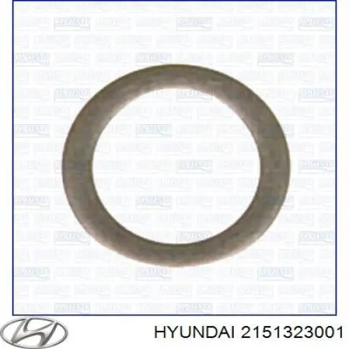Прокладка пробки піддону двигуна 2151323001 Hyundai/Kia