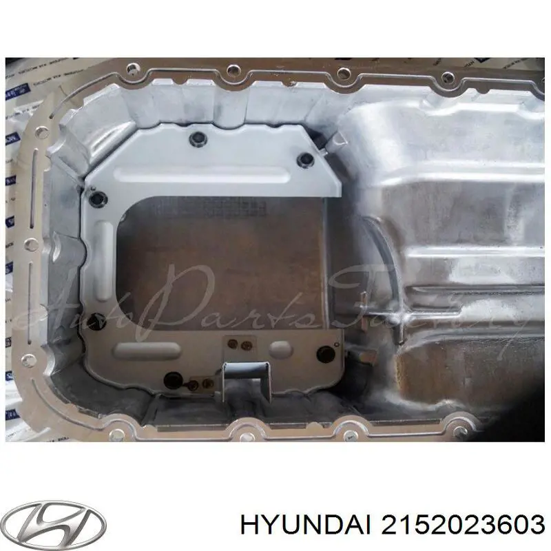 Піддон масляний картера двигуна Hyundai Tucson (JM) (Хендай Таксон)
