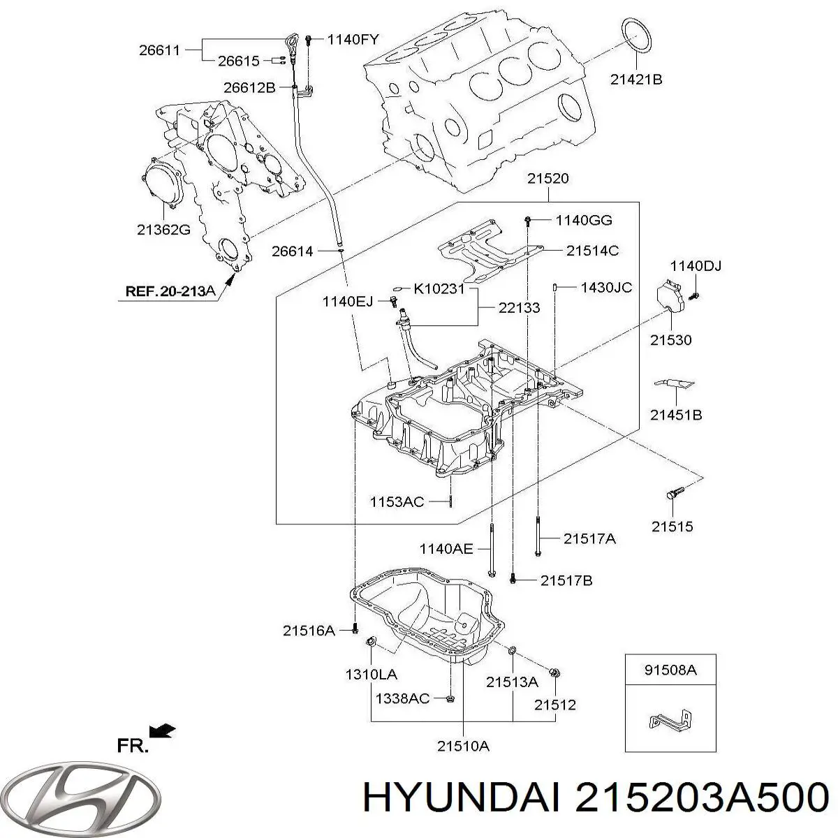  215203A500 Hyundai/Kia