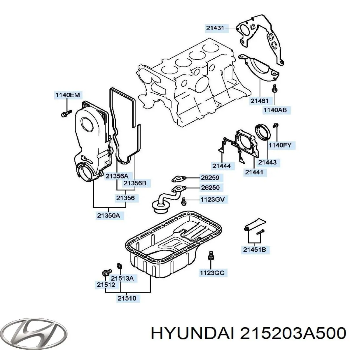 215203A500 Hyundai/Kia 