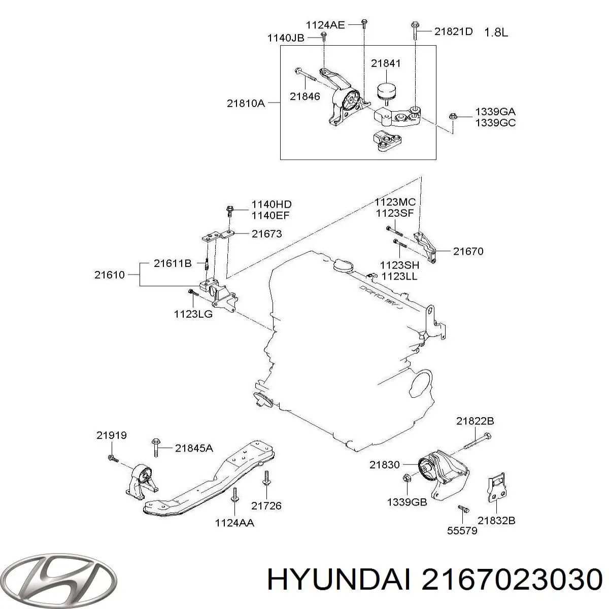  Hyundai/Kia 2167023030 ціна, від 19.48 USD