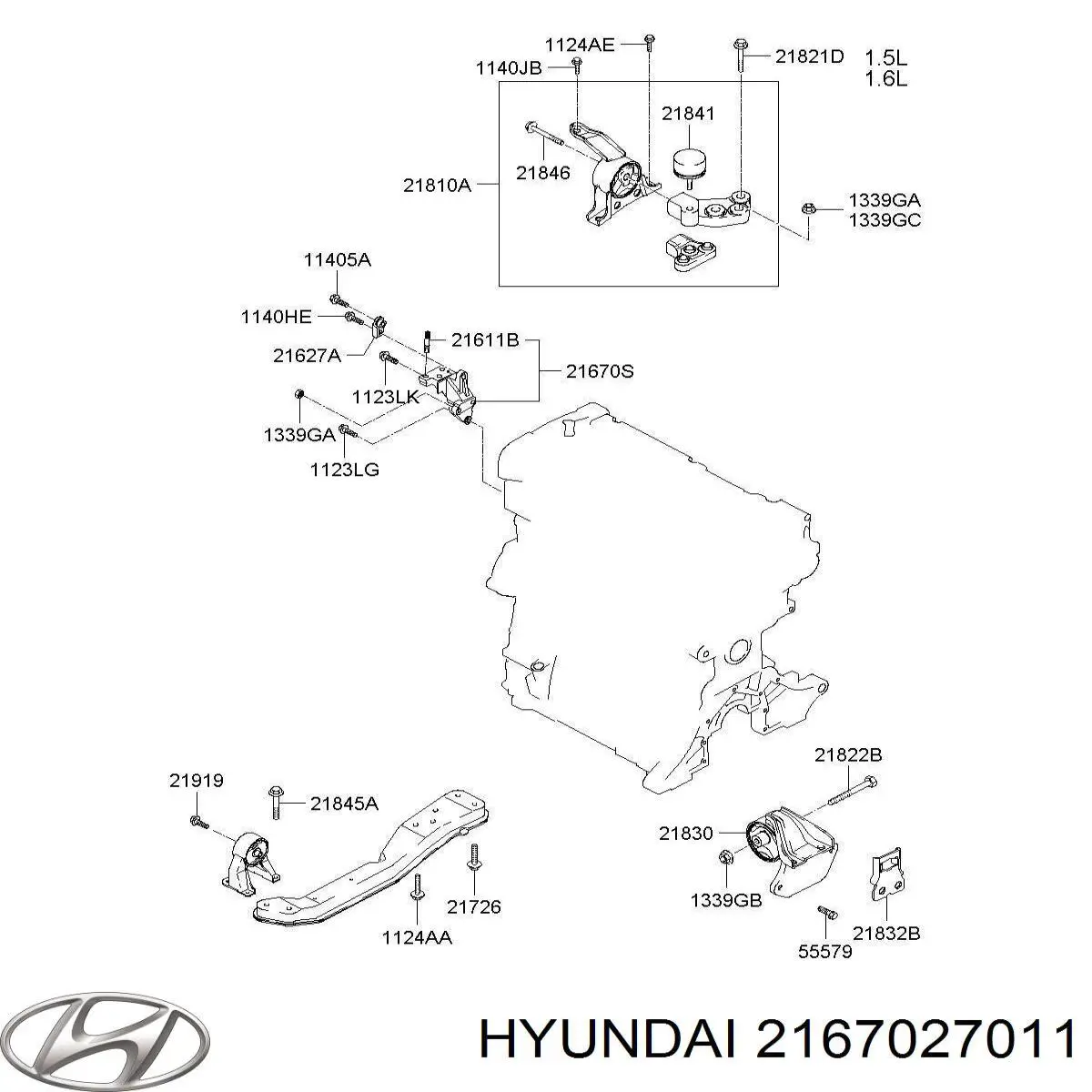  Hyundai/Kia 2167027011 ціна, від 6.10 USD