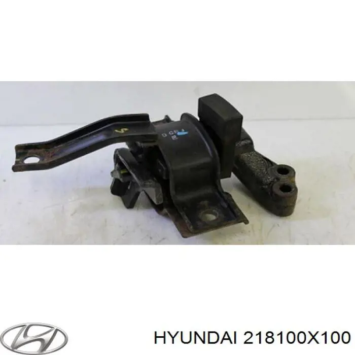 Подушка (опора) двигуна, права Hyundai I10 (PA) (Хендай Ай 10)