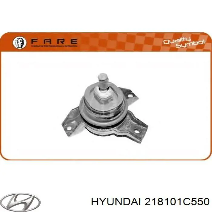 218101C550 Hyundai/Kia Права подушка мотора
