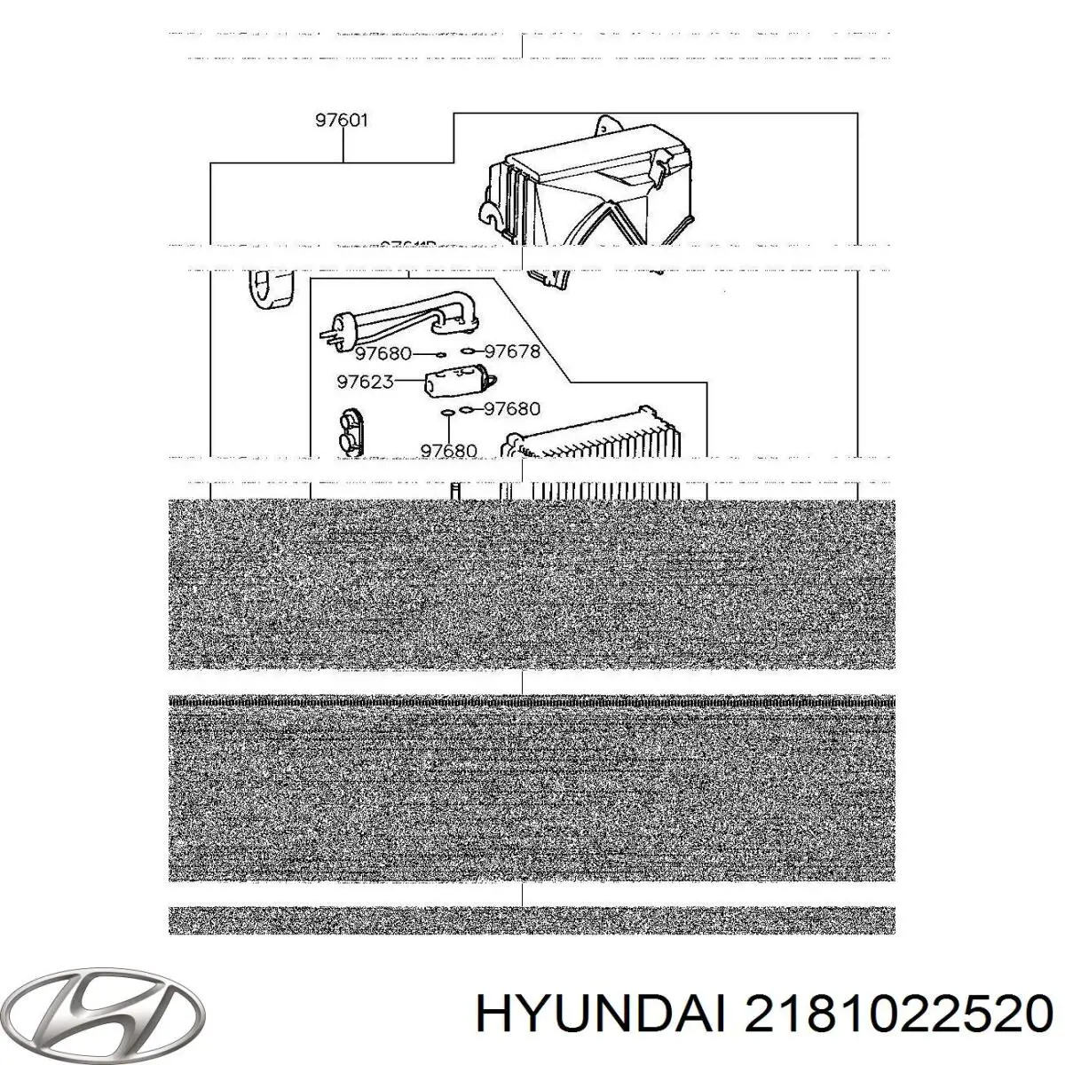 Купити 2181022520 Hyundai/Kia Подушка (опора) двигуна, права