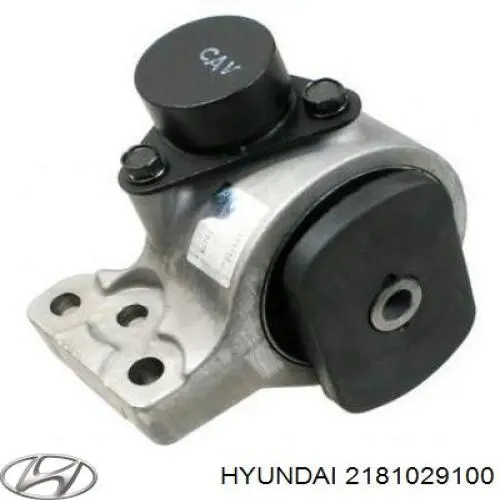 2181029100 Hyundai/Kia подушка (опора двигуна, права)
