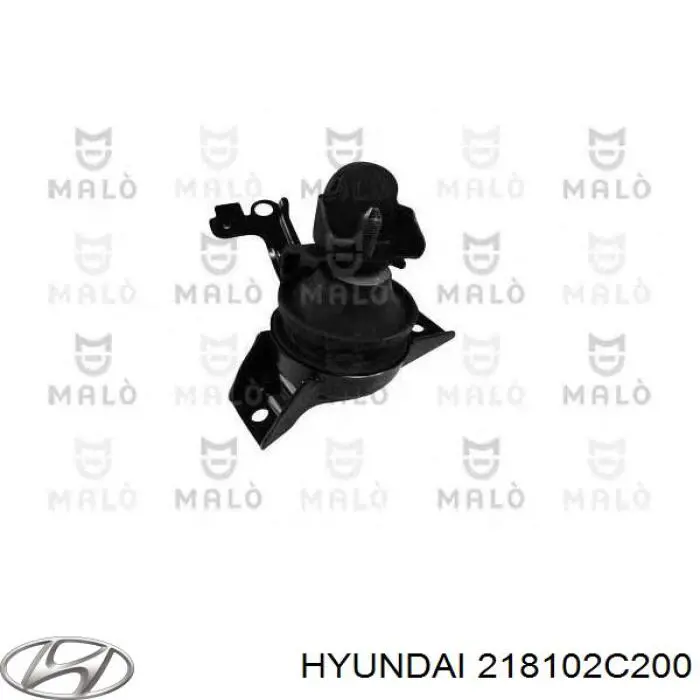 Подушка (опора) двигуна, права Hyundai Elantra (XD) (Хендай Елантра)