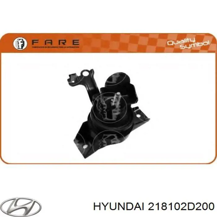 Купити 218102D200 Hyundai/Kia Подушка (опора) двигуна, права