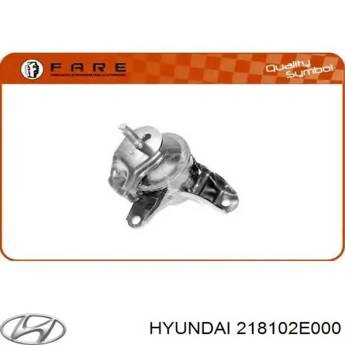 Подушка (опора) двигуна, права 218102E000 Hyundai/Kia