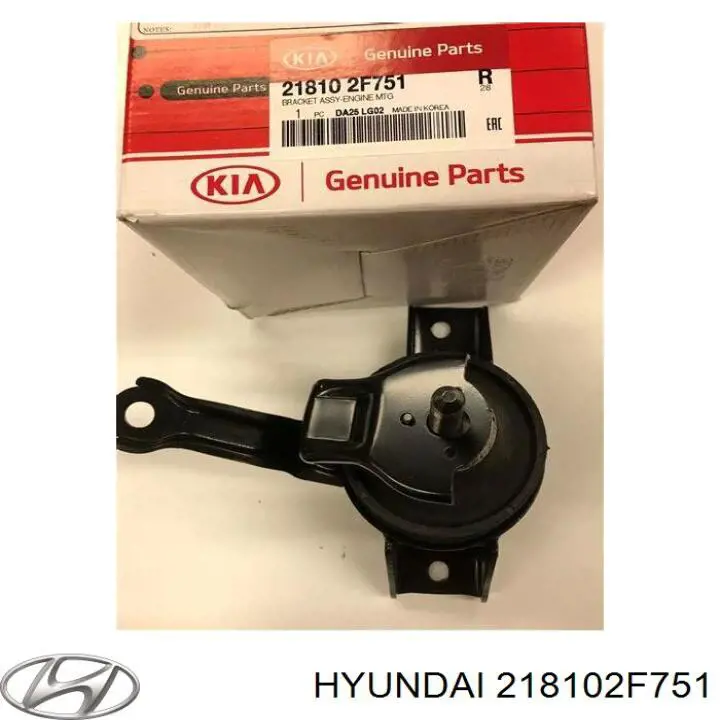 Подушка (опора) двигуна, права 218102F751 Hyundai/Kia