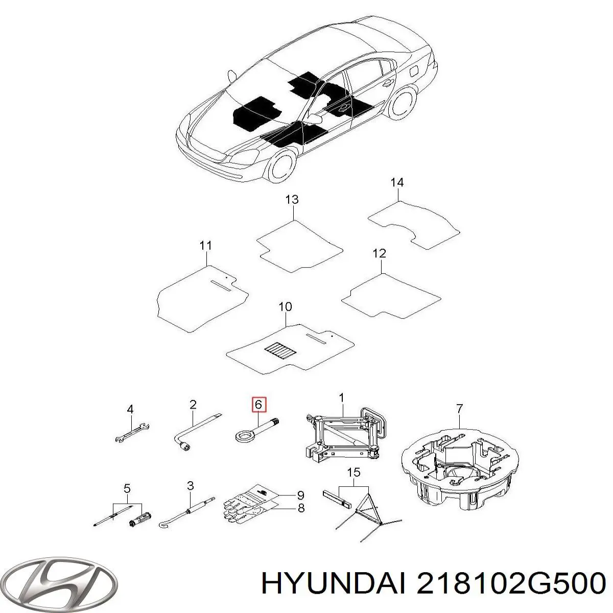 Купити 218102G500 Hyundai/Kia Подушка (опора) двигуна, права