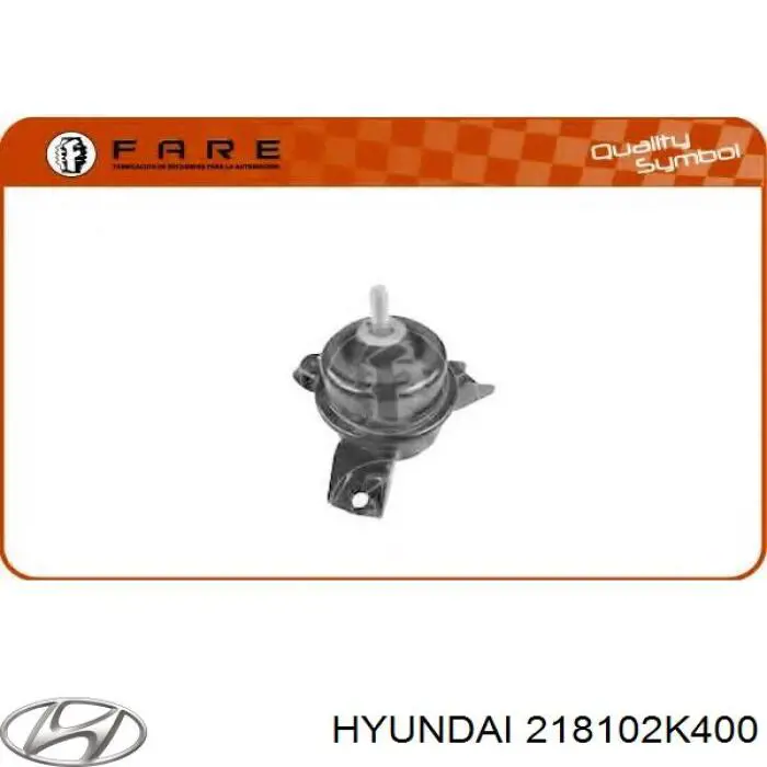 Купити 218102K400 Hyundai/Kia Подушка (опора) двигуна, права