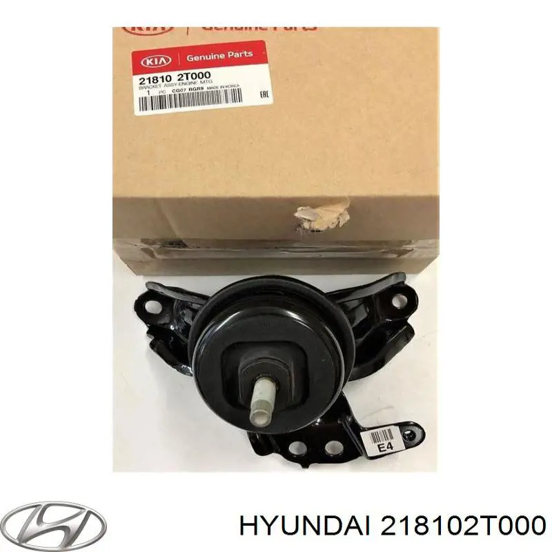 Подушка (опора) двигуна, права Hyundai Sonata (YF) (Хендай Соната)