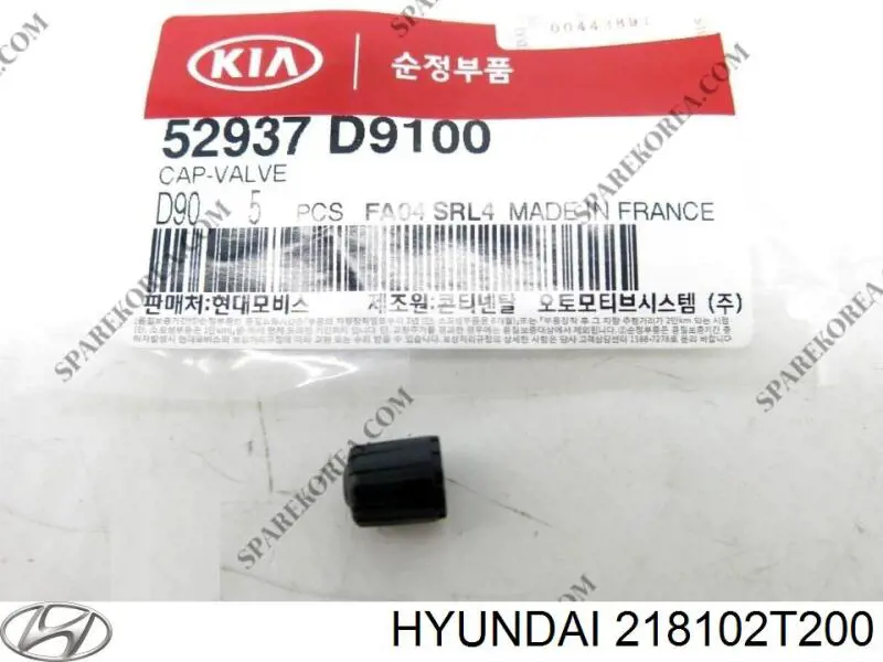 Права подушка двигуна Hyundai/Kia 218102T200 ціна, від 58.14 USD