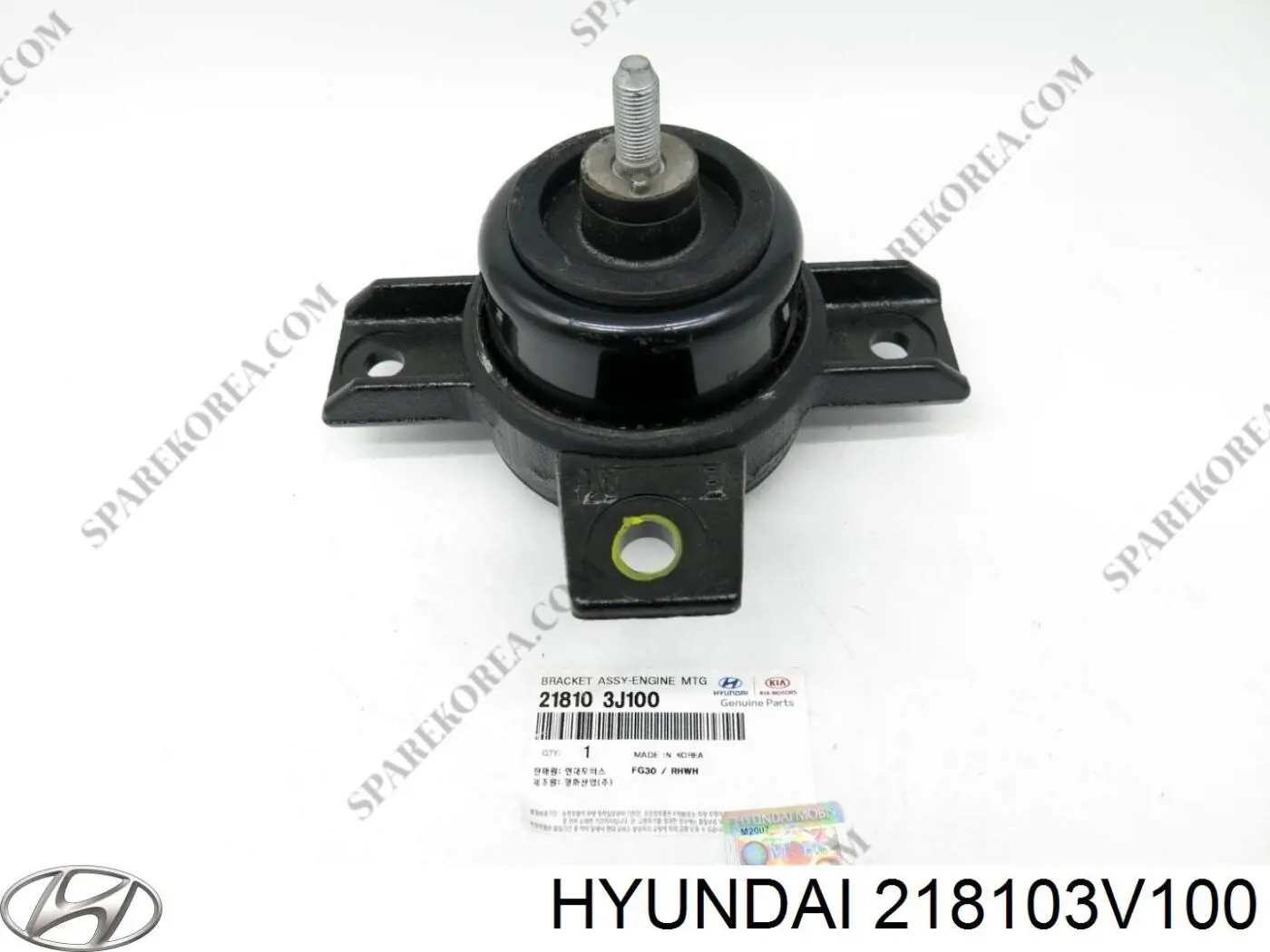Подушка (опора) двигуна, права 218103V100 Hyundai/Kia