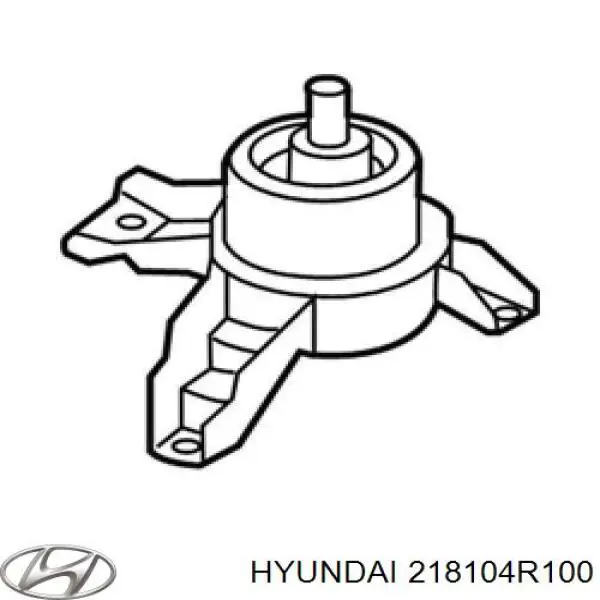 Права подушка двигуна Hyundai/Kia 218104R100 ціна, від 44.75 USD