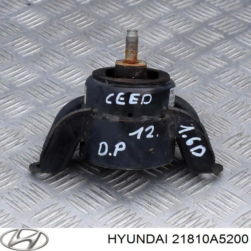 21810A5200 Hyundai/Kia подушка (опора двигуна, права)