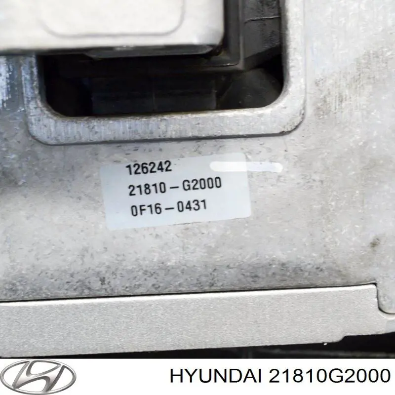 Подушка (опора) двигуна, права 21810G2000 Hyundai/Kia
