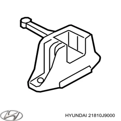 Права подушка двигуна Hyundai/Kia 21810J9000 ціна, від 63.47 USD