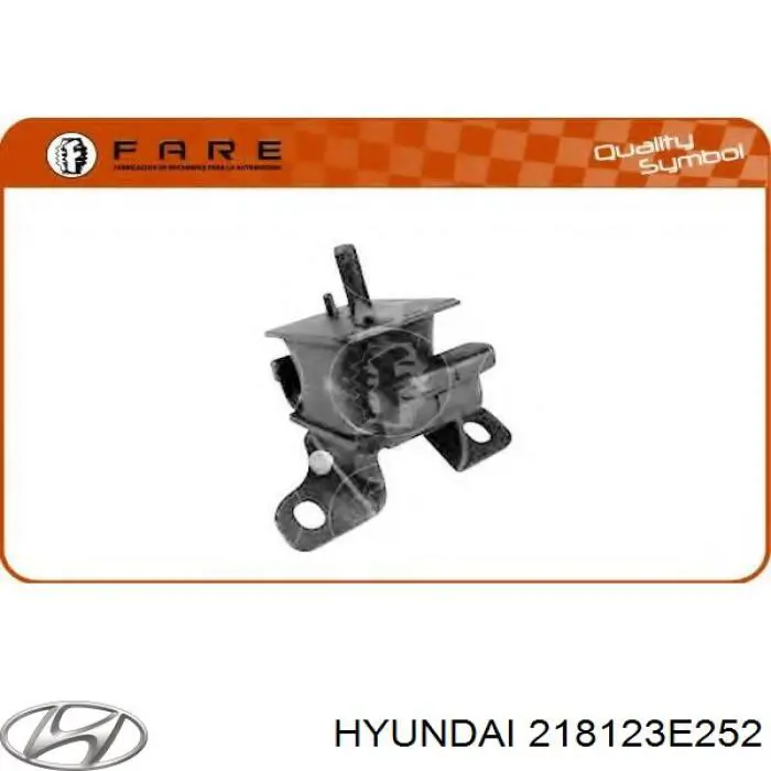 218123E252 Hyundai/Kia Подушка (опора) двигуна, ліва/права
