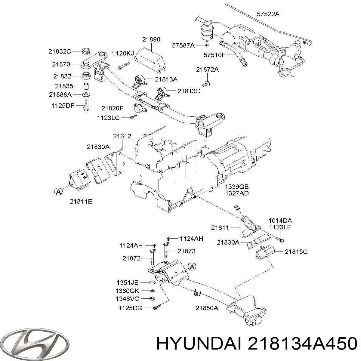  218134A450 Hyundai/Kia